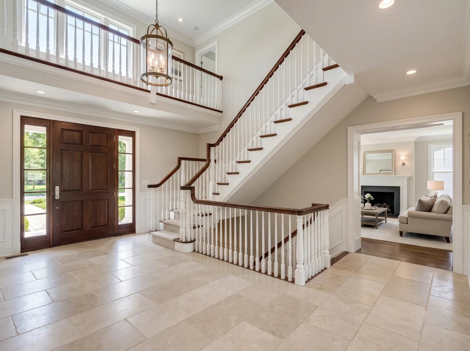 Entry foyer with the Snaptolist finish